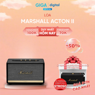 Loa di động xiaomi marshall acton 3 - bluetooth 5.2 - dải tần số: 45 - 20.000hz - chính hãng
