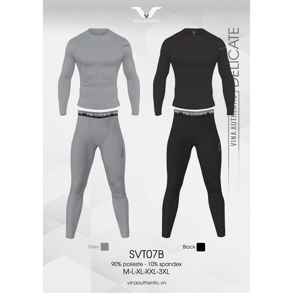 SVT07- Áo Quần Thể Thao Body Giữ Nhiệt Nam, Áo Tập GYM, Đá Bóng, Chạy bộ Vải Thun Co dãn 4 Chiều Thoáng Mát
