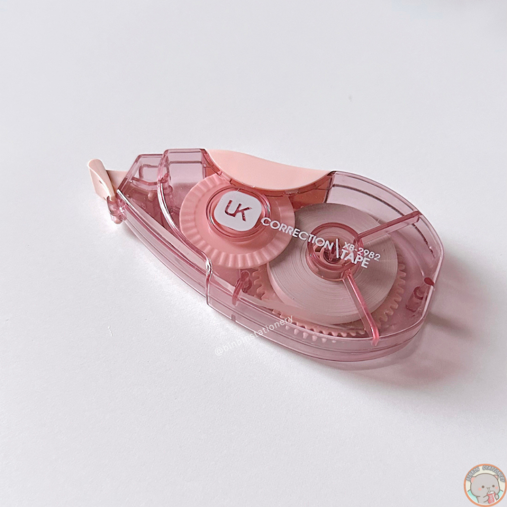 Bút xóa kéo UK Correction Tape màu pastel tối giản lõi dài 20m BXK04
