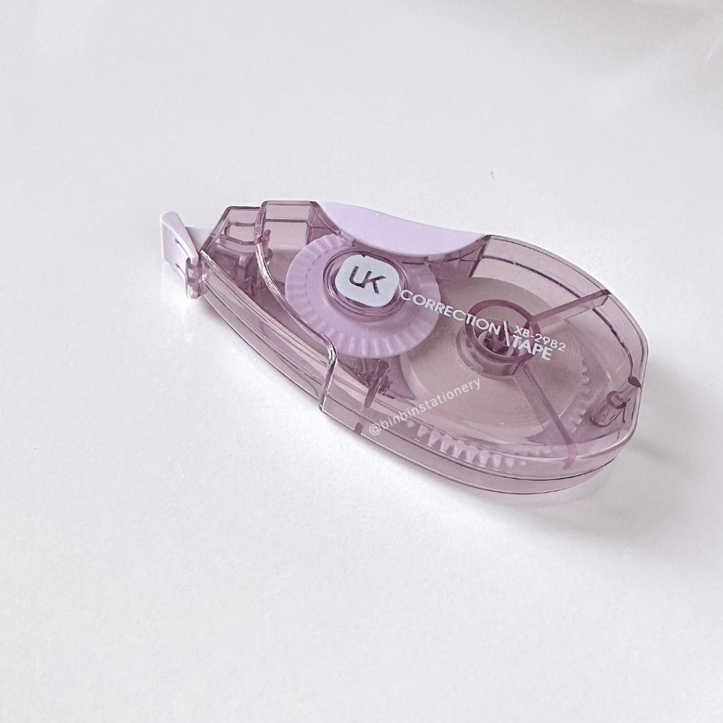 Bút xóa kéo UK Correction Tape màu pastel tối giản lõi dài 20m BXK04