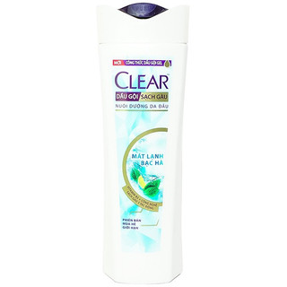 Dầu gội clear mát lạnh bạc hà 340g