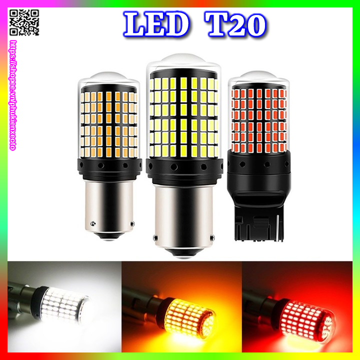 Bóng đèn Led xi nhan T20 1156, 1157, 7440, 7443 144Smd