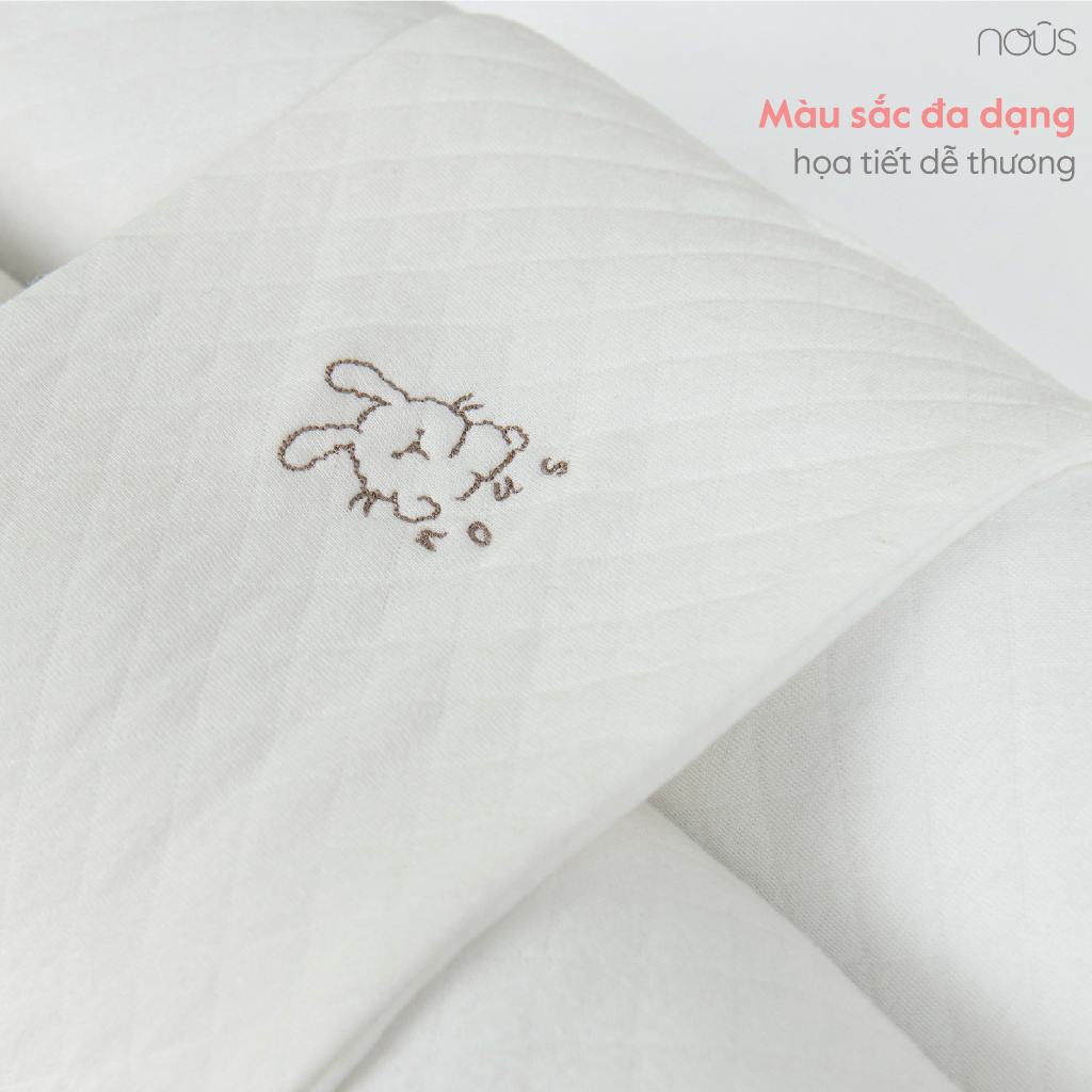 Gối chặn Nous nhiều màu cho bé sơ sinh