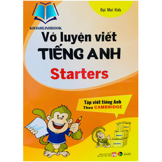 Sách - Vở luyện viết tiếng anh Starters