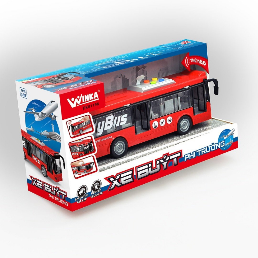 Đồ Chơi: Xe Buýt Phi Trường  DK81198