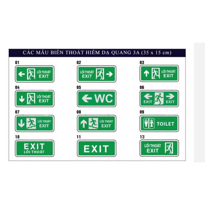 Lối thoát- exit thoát hiểm