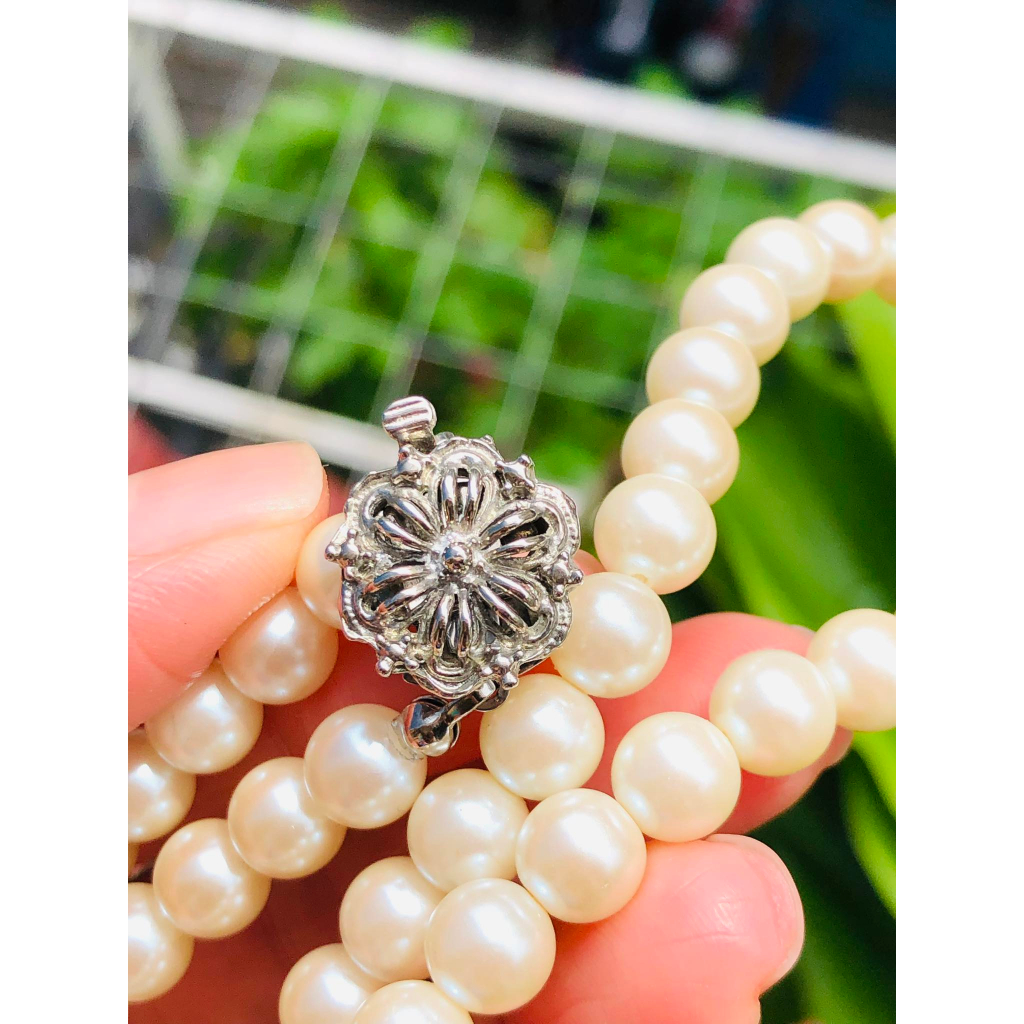 Dây chuyên t.rai đá, hàng si Nhật, còn đẹp