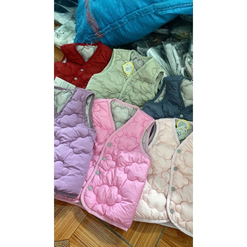 Áo gile phao cho bé 9-23kg hàng QC siêu nhẹ