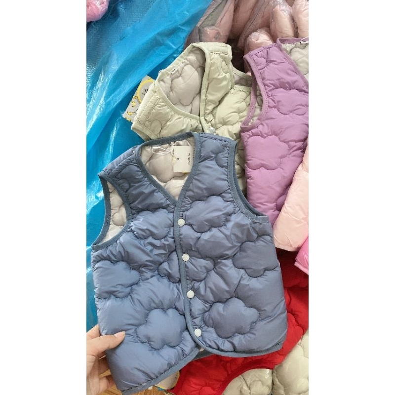 Áo gile phao cho bé 9-23kg hàng QC siêu nhẹ