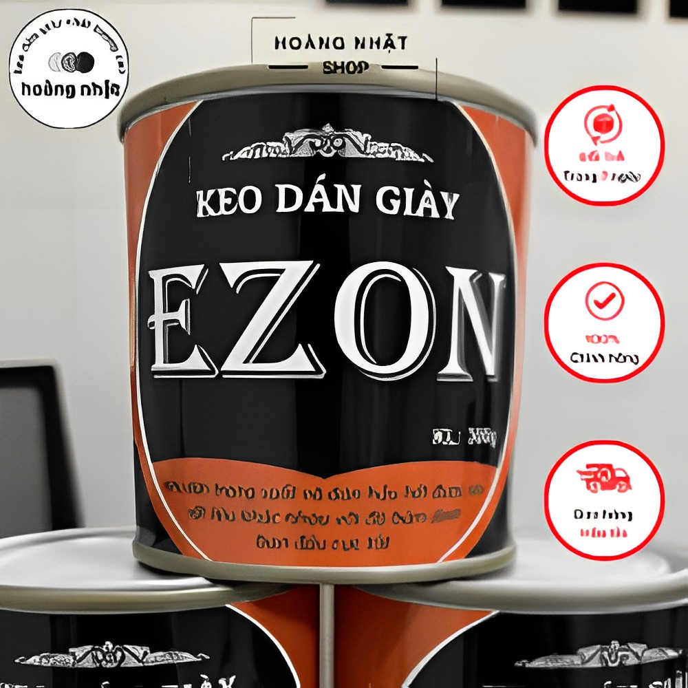 Keo dán giày EZON 250ML CAO CẤP, Keo dán KHÔNG ĐỘC HẠI CHỊU NƯỚC SIÊU DÍNH