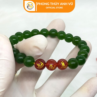 Vòng tay phong thủy dần ngọ tuất - Vòng tam hợp quý nhân quý thân - Bảo hành 12 tháng