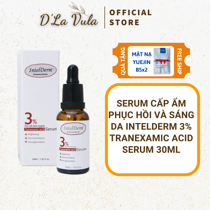 Serum Sáng da IntelDerm 3% Tranexamic Acid Serum 30ml