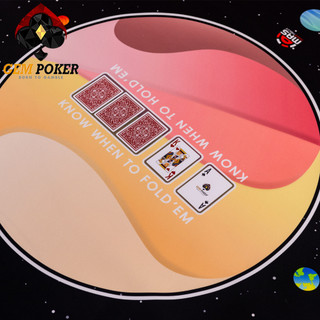 THẢM POKER TRÒN TEXAS HOLDEM GEM GALAXY
