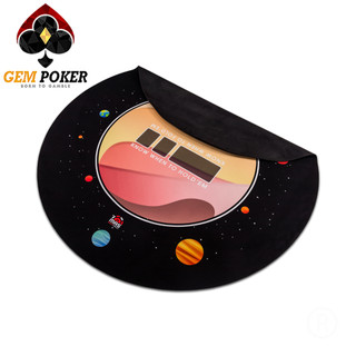THẢM POKER TRÒN TEXAS HOLDEM GEM GALAXY