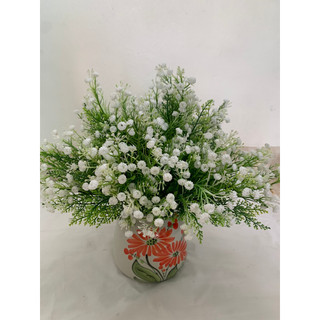 Cụm hoa bi 5 nhánh có lá