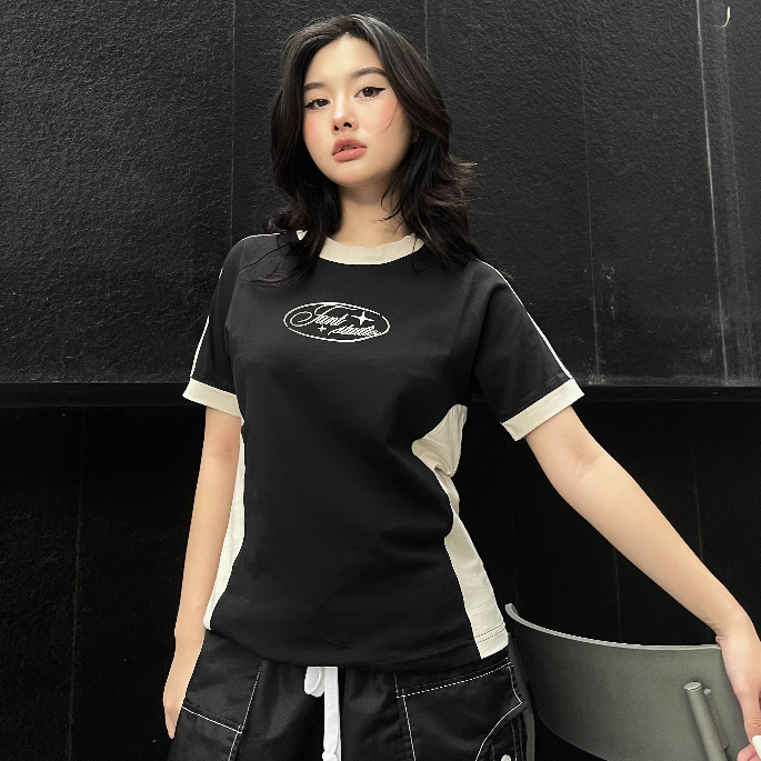 Áo Thun Baby Tee Funt RAGLAN Y2K