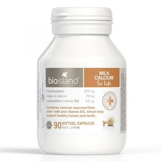 Free Ship Viên uống Canxi Milk (Canci sữa) Bioisland 90 viên
