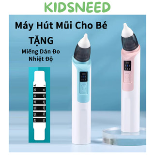 Máy Hút Mũi Cho Bé Kidsneed - Dụng Cụ Hút Mũi Cho Bé An Toàn Không Đau - 6 Chế Độ Hút - Sạc Điện Bảo Hành 12 Tháng