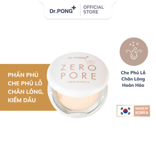 Phấn phủ che phủ lỗ chân lông, kiềm dầu Dr.PONG Zero Pore Blurring K- Powder 9g