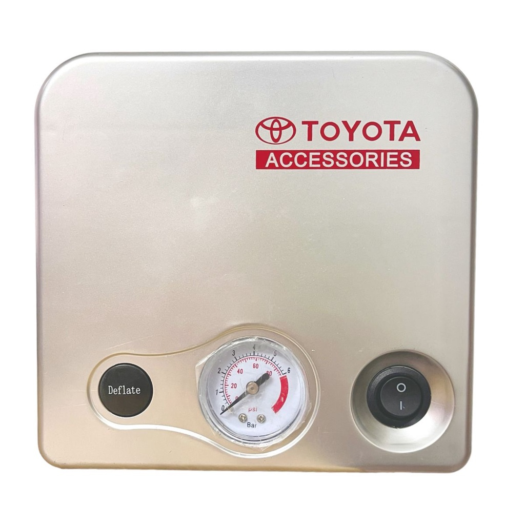 Bơm Lốp Xe Ôtô TOYOTA - Mạnh mẽ bền bỉ - Bảo hành 1 năm - Hàng chính hãng