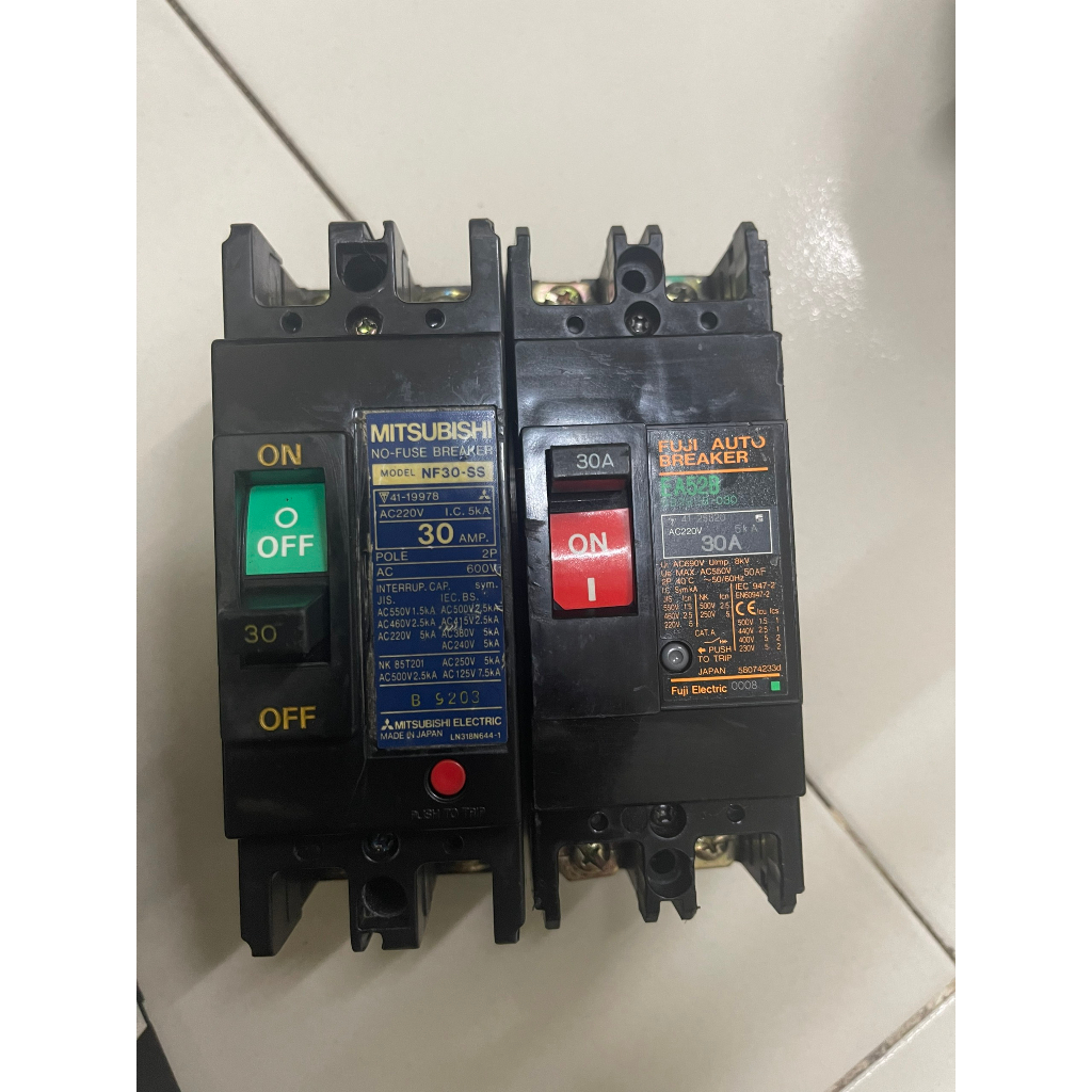 MCB Aptomat Khối Bãi Nhật đủ loại