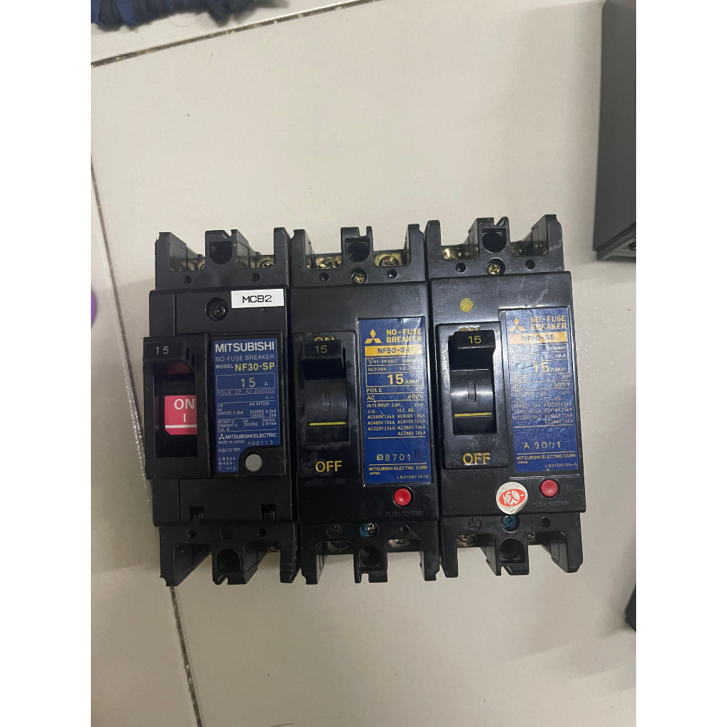 MCB Aptomat Khối Bãi Nhật đủ loại