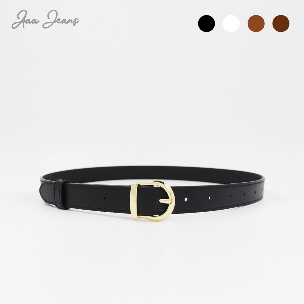 Dây Lưng Da Thật Khóa Cài Thời Trang Aaa Jeans