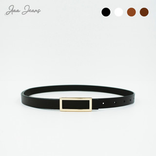 Aaa Jeans - Thắt Lưng Nữ Bản Nhỏ Thời Trang Mặt Chữ Nhật Bản 1.8cm