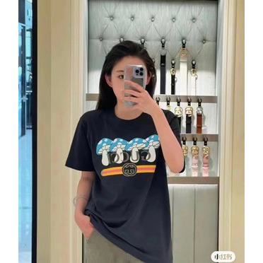 Áo phông tay ngắn thời trang cao cấp thương hiệu Gucci GC GG thiết kế chuẩn form, tôn dáng