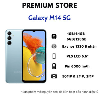 Điện Thoại Samsung Galaxy M14 5G 4GB/64GB | 6GB/128GB