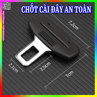 Chốt Cài Dây An Toàn Xe Ô Tô Loại Đẹp Tắt Cảnh Báo Tiếng Ồn