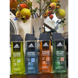 Sữa tắm Adidas 3in1 men 400ml,250ml