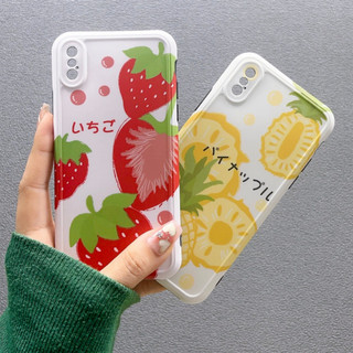 Ốp lưng silicon imd bảo vệ camera fruits