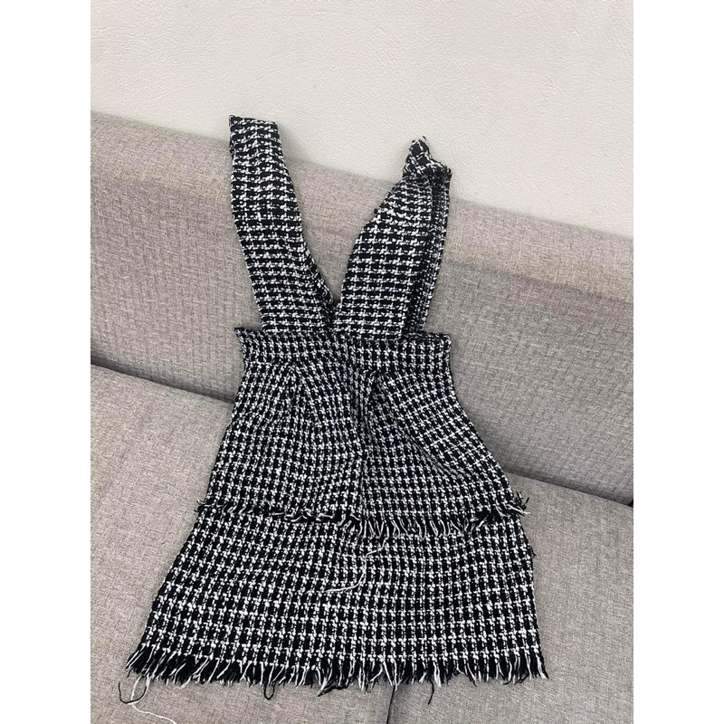 Pass yếm dạ tweed