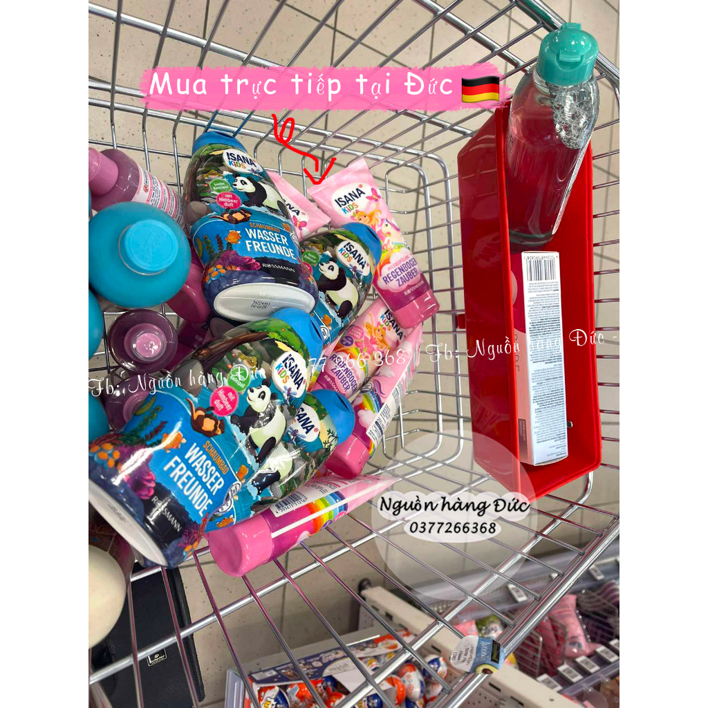 Sữa tắm Gội Xả Isana 3in1 thuần chay vegan cho bé Paw Patrol- tắm chú chó cứu hộ