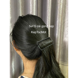 [combo] lô cuốn tóc xoăn bằng mút (màu đen, hồng...)