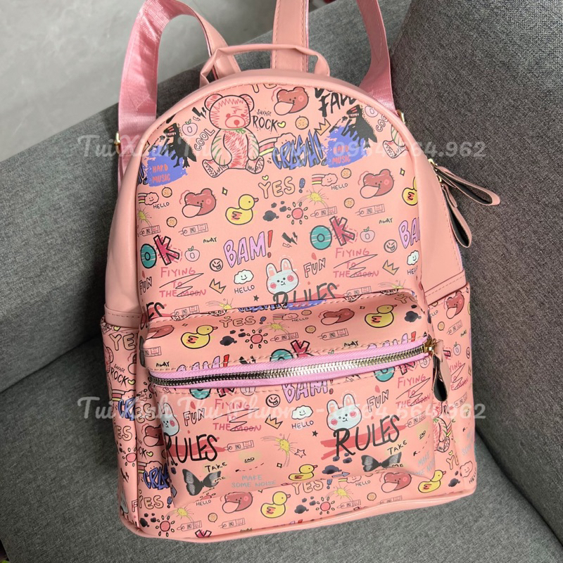 BALO NỮ HỌA TIẾT SIÊU CUTE BALO ĐI HỌC GIÁ RẺ NHÁT THỊ TRƯỜNG