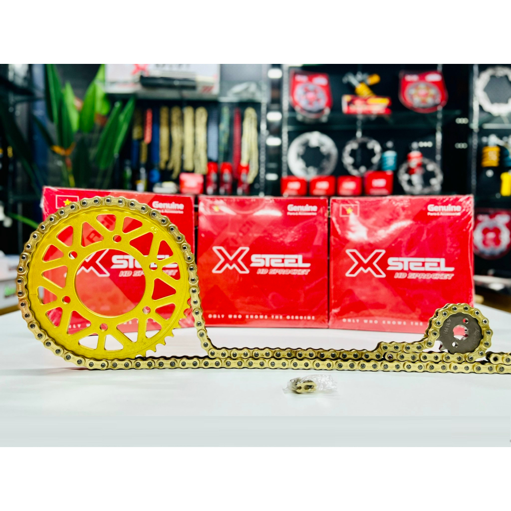 Bộ nhông sên dĩa X1R cho Exciter 135/150/155, Winner, Wave RS, Future,....070913, 070914, 070915, 070916, 070917, 070918