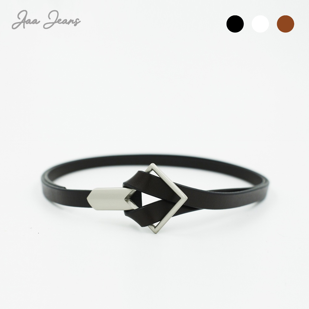 Dây Nịt Đầm Thời Trang Cao Cấp Da Bò Top Grain Aaa Jeans