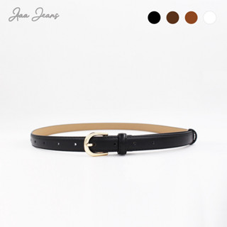 Thắt Lưng Da Thật Bản Nhỏ 2cm Aaa Jeans