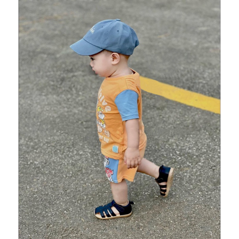 Bộ Cotton Xuất Dư Chó Cứu Hộ Paw Cho Bé Từ 9-23Kg