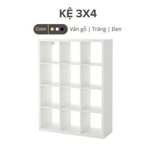 Kệ sách 3x4 decor phòng ngủ, phòng khách lắp đặt tận nhà yapi-616