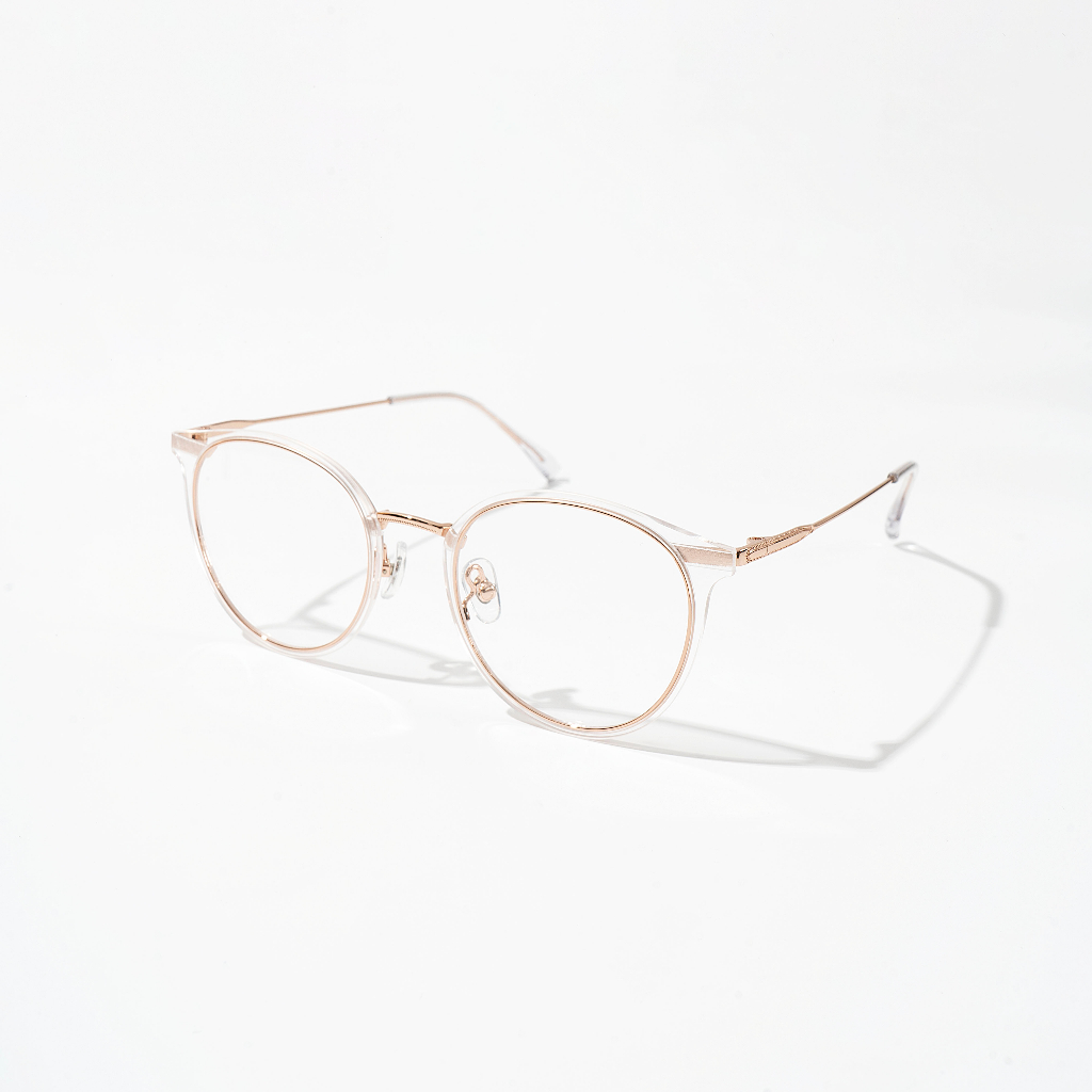 Gọng kính cận thời trang nam nữ LILYEYEWEAR basic dễ đeo càng thanh mảnh kiểu dáng phong cách 48081