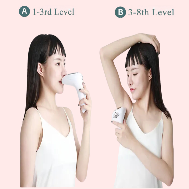 Binnis Máy Triệt Lông Vĩnh Viễn Cầm Tay Tại Nhà,Máy Triệt Lông Cao Cấp,Trẻ Hóa Da Sạch Bóng Lông,Bảo hành chính hãng