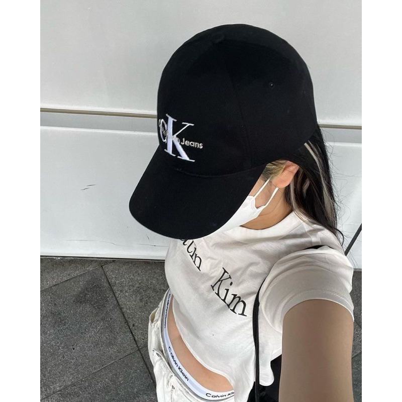 Nón lưỡi trai kaki CAPSAIGON thêu C.K phong cách mới 2023 cho nam nữ