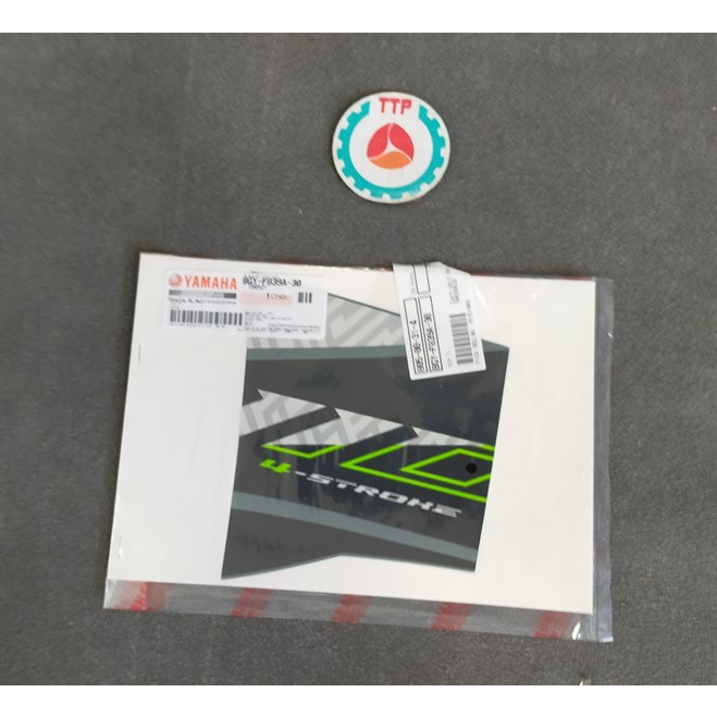 Tem xe Sirius Xanh Nhám 2021 chính hãng