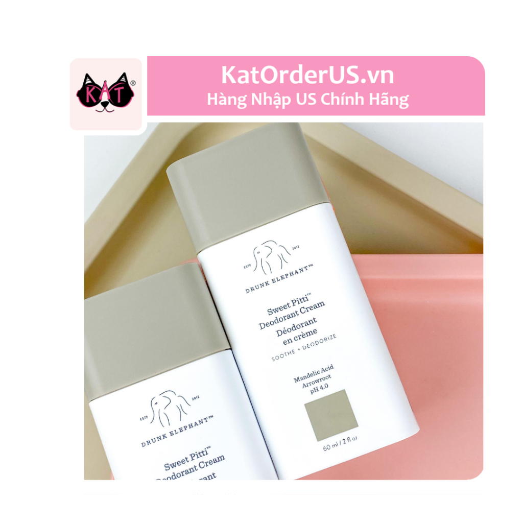 Kem Khử Mùi Drunk Elephant Sweet Pitti Deodorant Cream