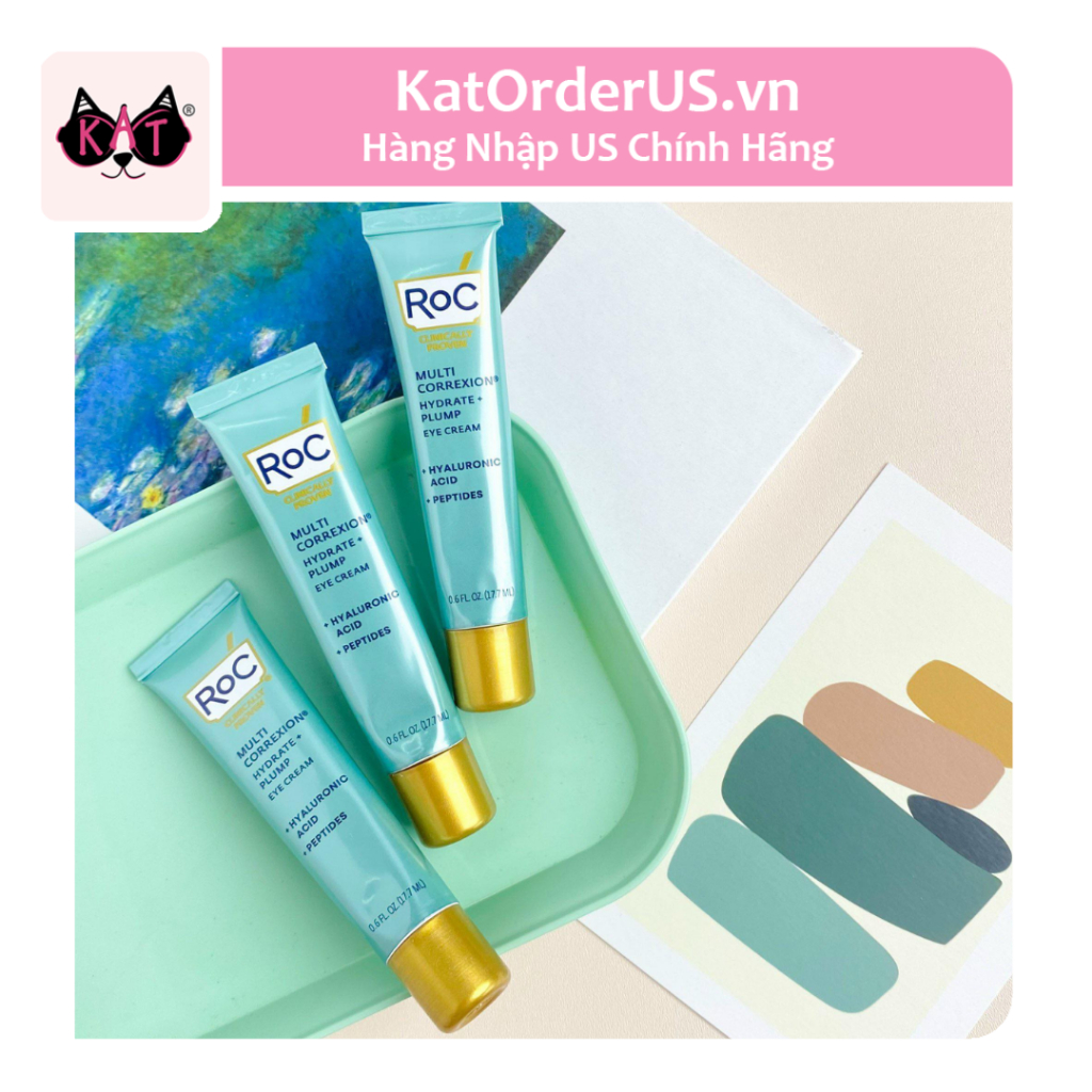 Kem Mắt RoC Multi Correxion Hydrate + Plump Eye Cream 15ml