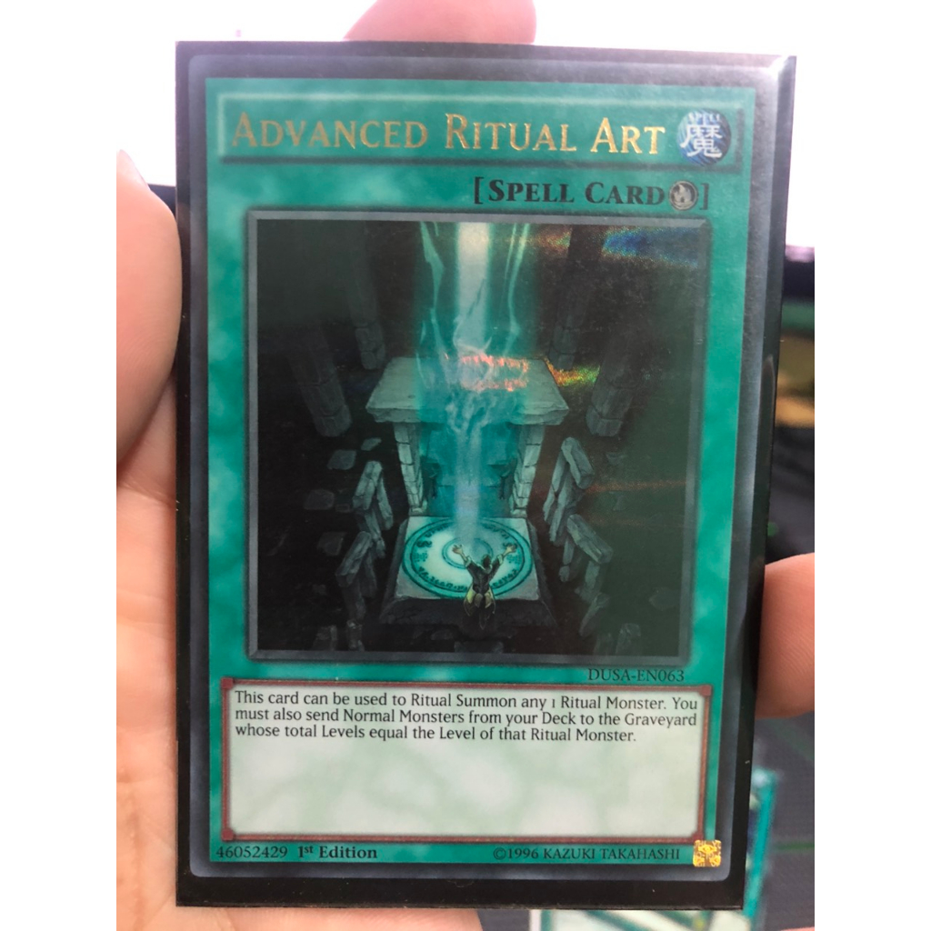 Advanced Ritual Art - DUSA-EN063 - Ultra Rare 1st Editio