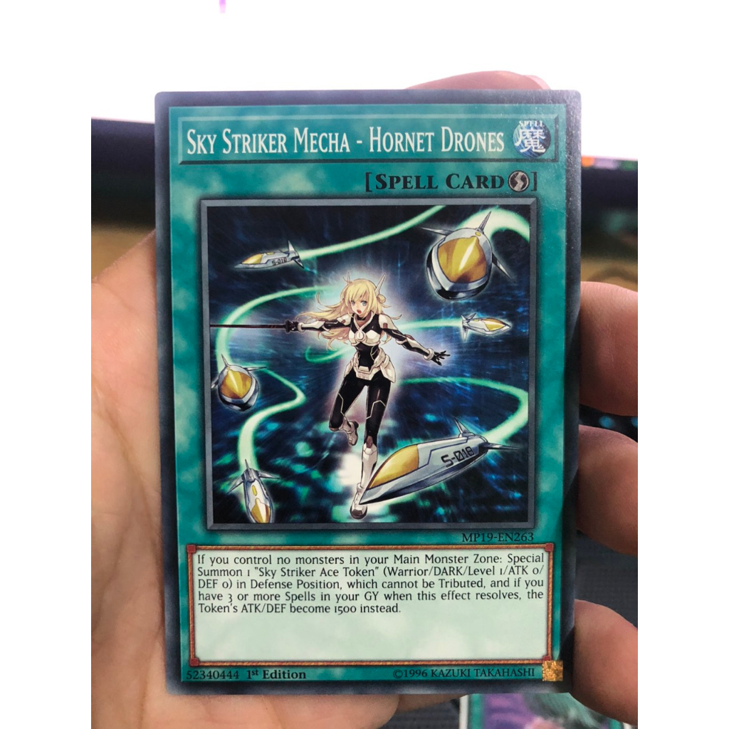Sky Striker Mecha - Hornet Drones - MP19-EN263 - Common 1st Edition